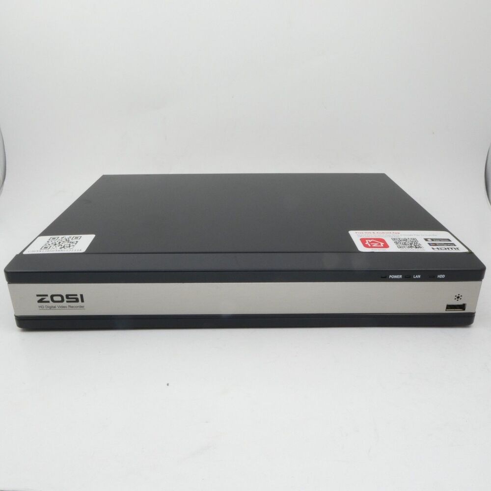 ZOSI H.265+ 16CH 1080p DVR CCTV With 2Tb HDD Outdoor Security Camera CCTV System